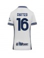 Billige Inter Milan Davide Frattesi #16 Bortedrakt Dame 2024-25 Kortermet